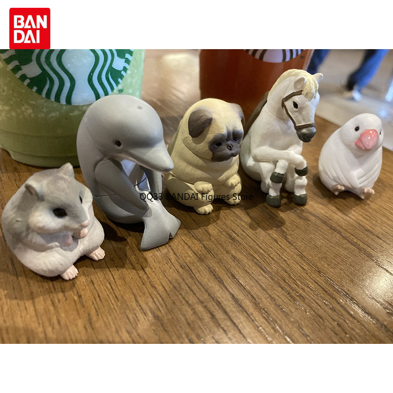 Kids Toys Horse - BANDAI Cute Animals Gashapon Toys Wenniao