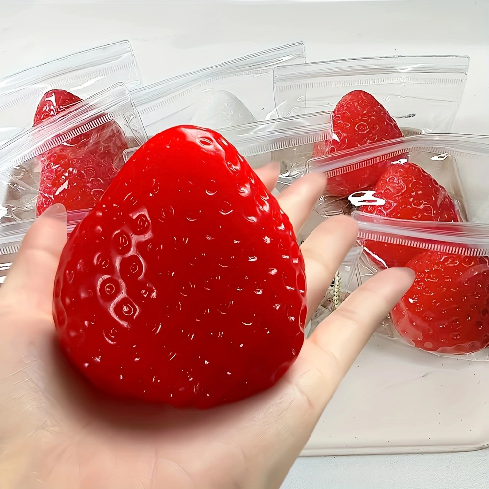 Kids Toys Entertainer - RF-Big Strawberry Squishy Squeeze Toy, Soft