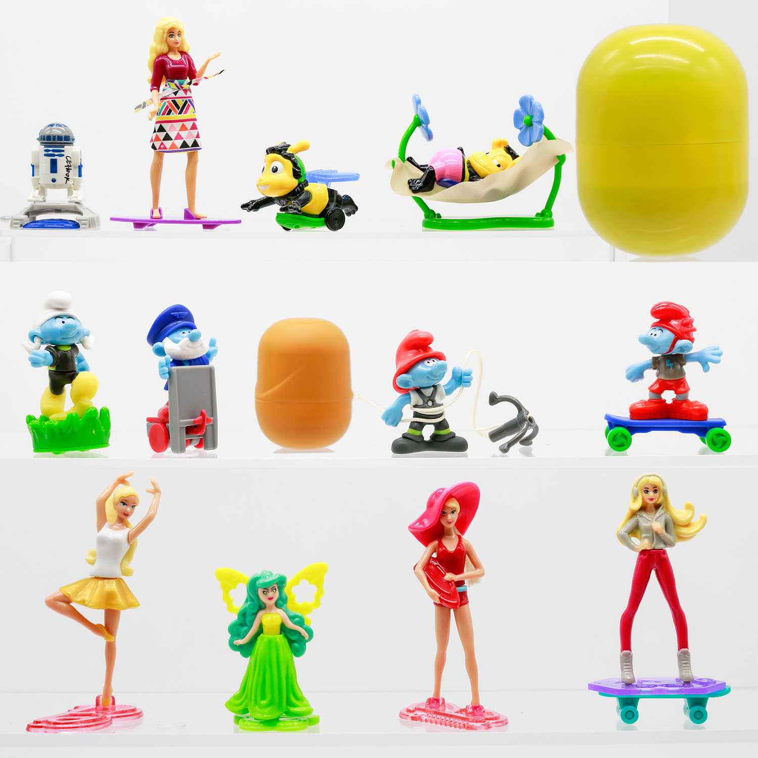 Kids Toys Idea - Kinder Gashapon Capsule Toys Surprise Anime