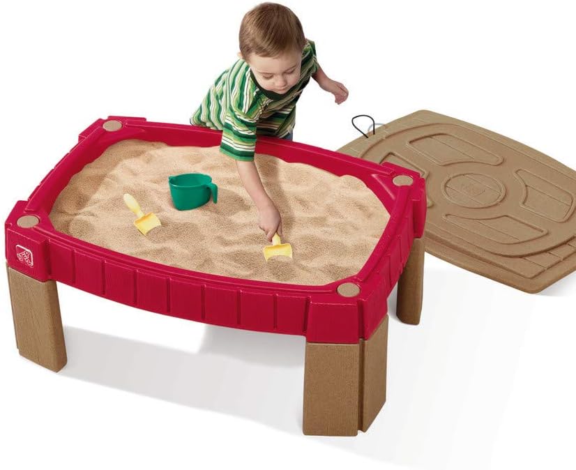 Kids Toys 2 Year Old - Naturally Playful Sand Table, Kids Sand