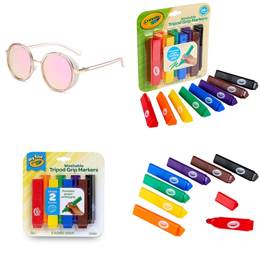 Crayola Art Supply - Crayola Triangle Toddler Markers 8ct Easy