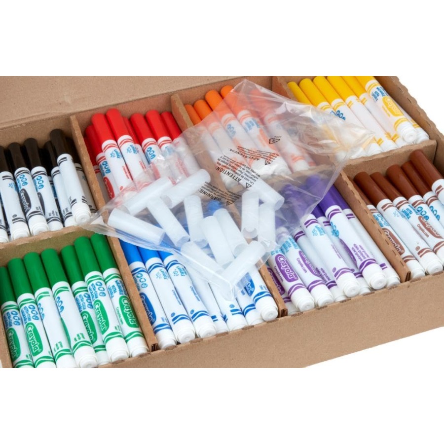Crayola Broad Line Washable Ma - Crayola Art Supply incelemesi ve fiyatı
