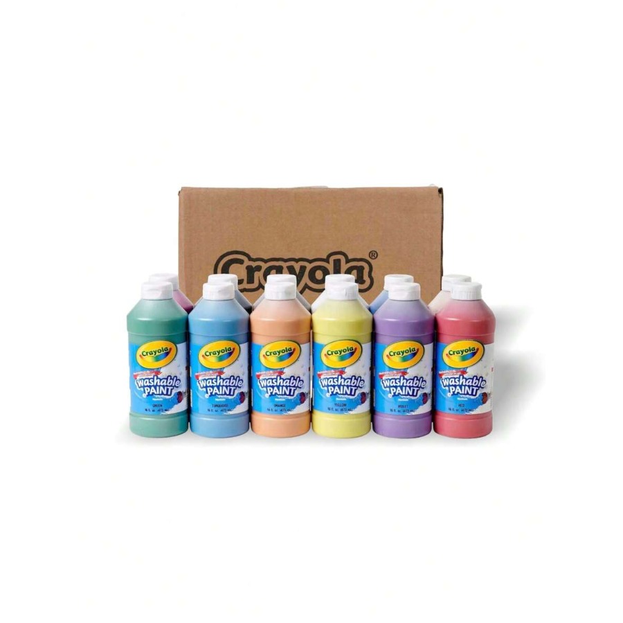 Crayola 12ct Washable Paint, 1 - Crayola Art Supply incelemesi ve fiyatı