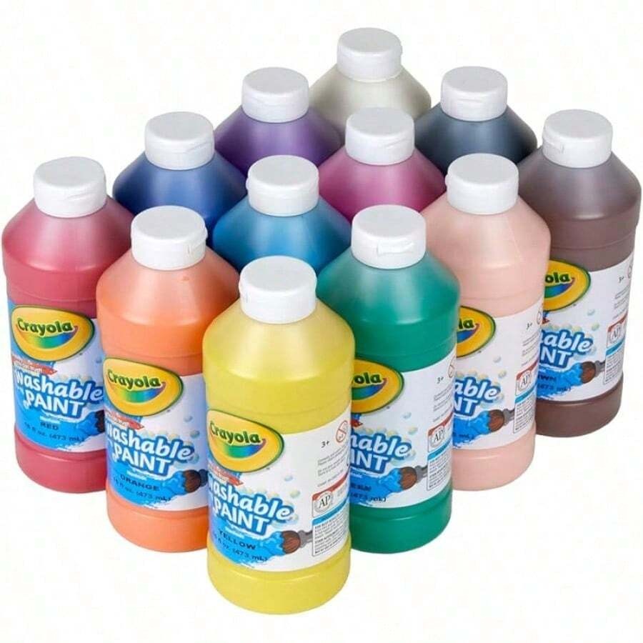 Crayola 12ct Washable Paint, 1 - Crayola Art Supply incelemesi ve fiyatı