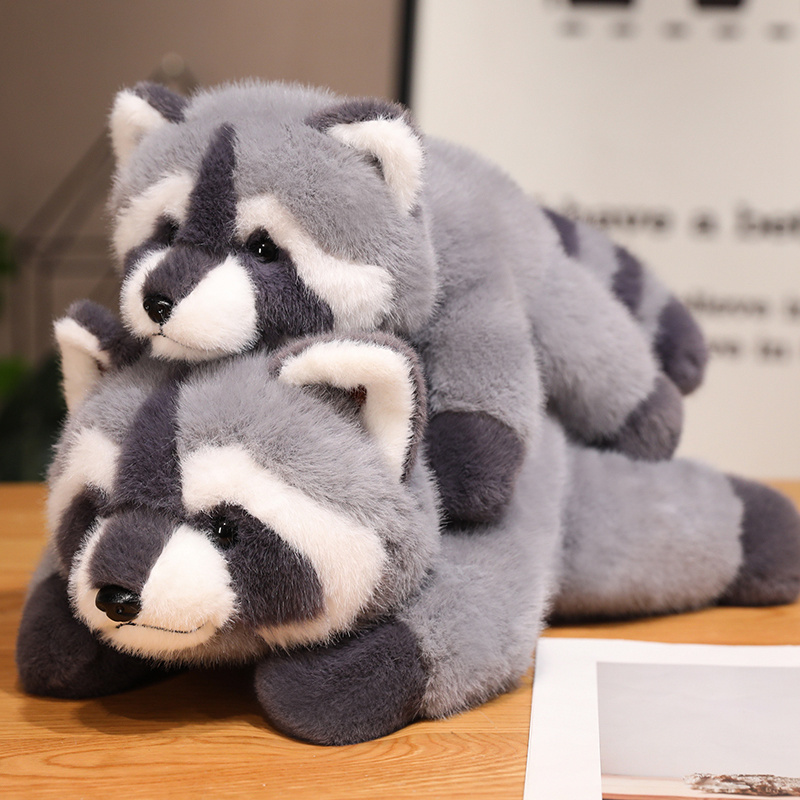 40/55cm Kawaii Raccoon Plush T - Kids Toys Elephant incelemesi ve fiyatı