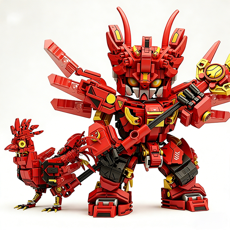 2in1 Mecha Building Blocks Tra - Kids Toys Horse incelemesi ve fiyatı