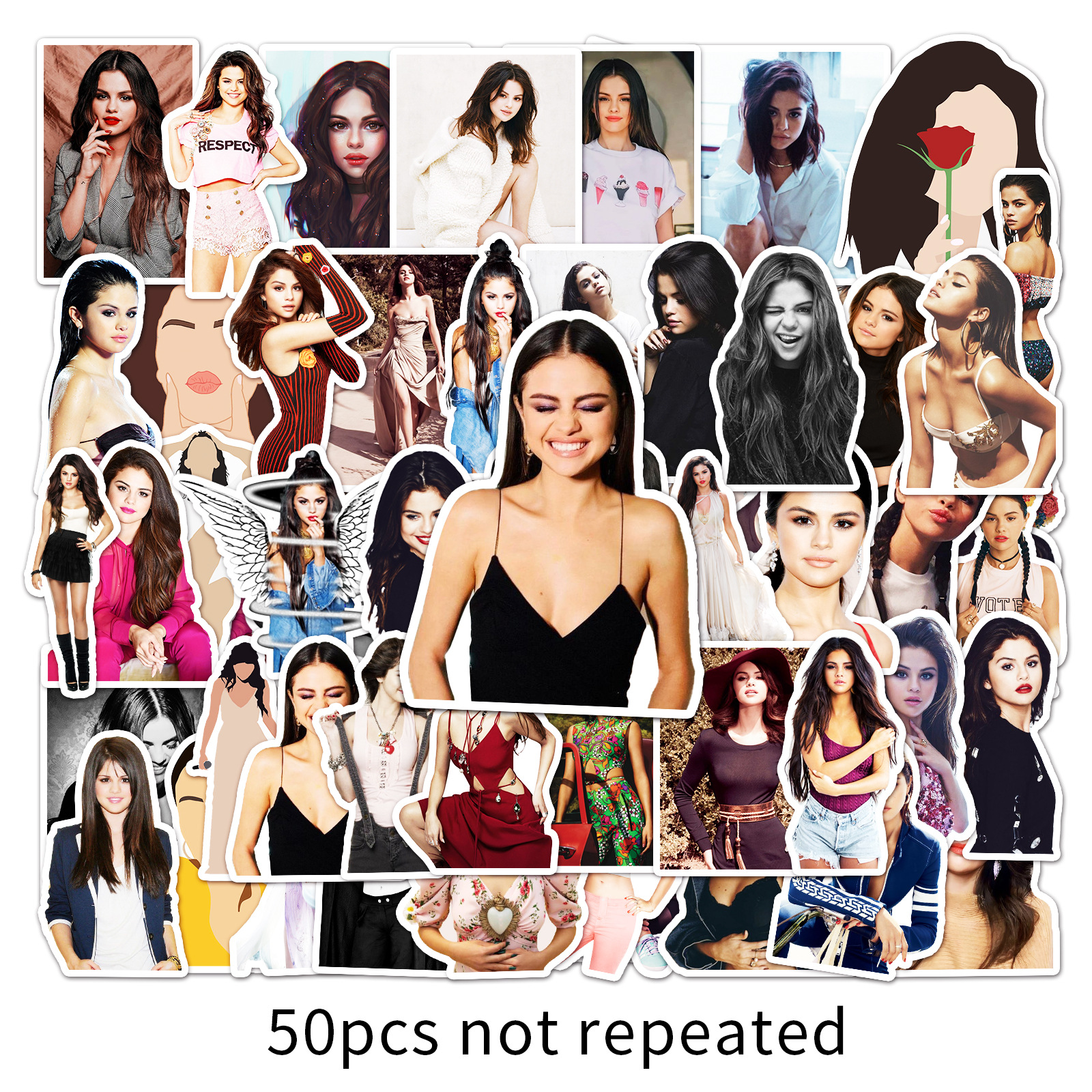 10/30/50pcs  Selena Gomez  Sta - Kids Toys Scooter incelemesi ve fiyatı