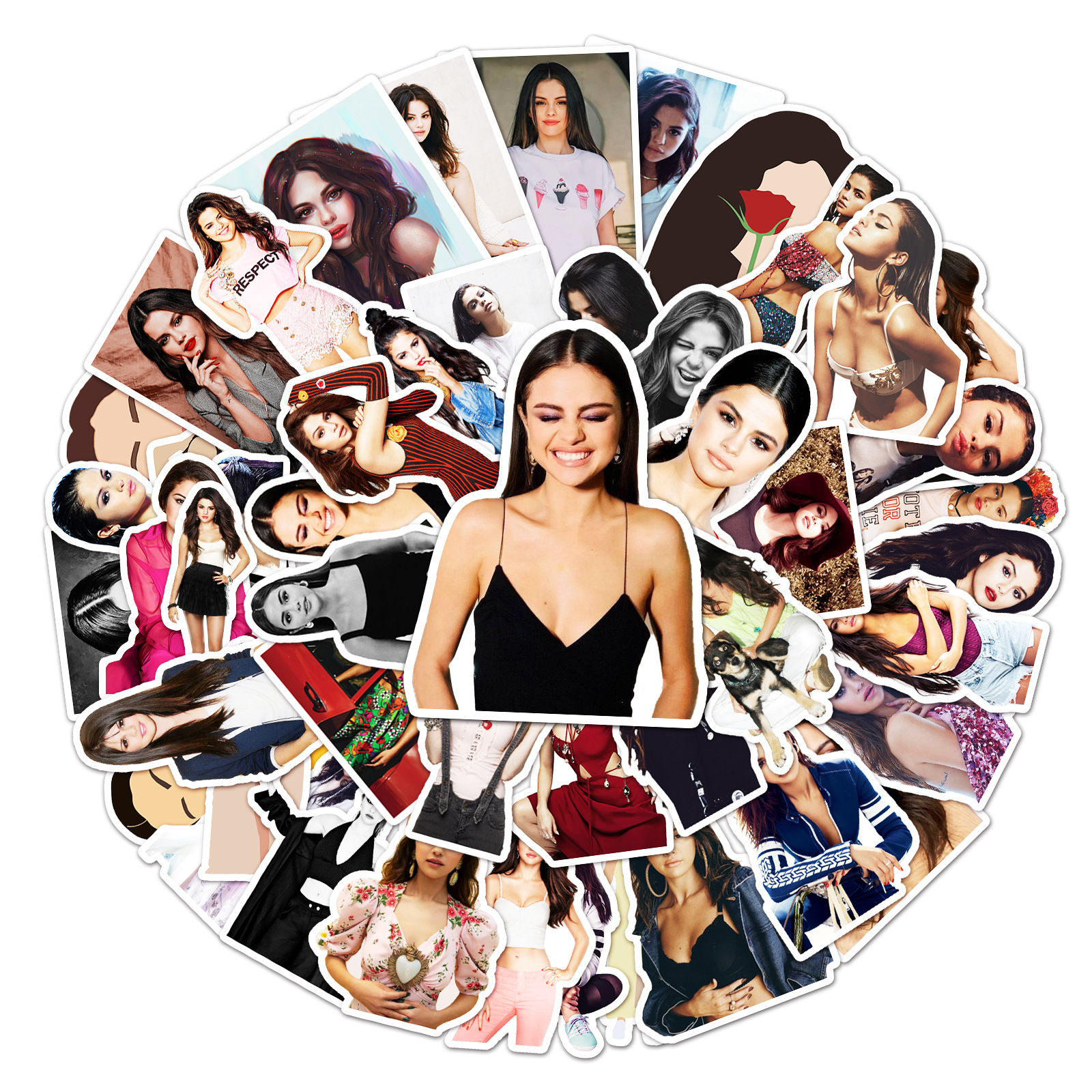 10/30/50pcs  Selena Gomez  Sta - Kids Toys Scooter incelemesi ve fiyatı