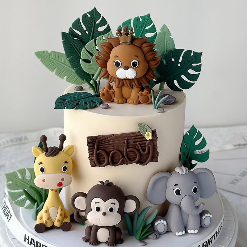 Jungle Safari Animal Doll Cake - Kids Toys Elephant incelemesi ve fiyatı