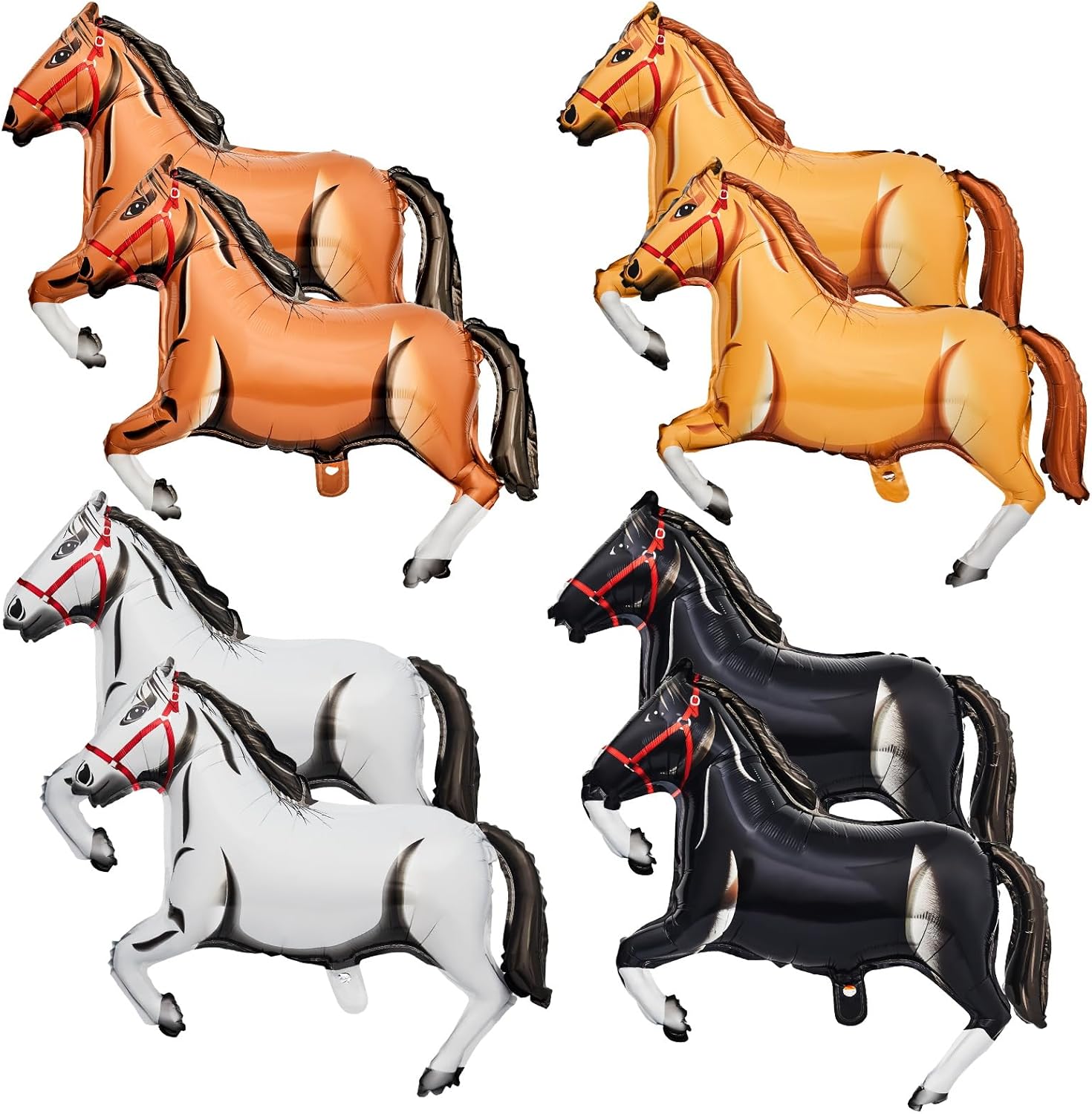 Horse Foil Balloon Western Cow - Kids Toys Horse incelemesi ve fiyatı