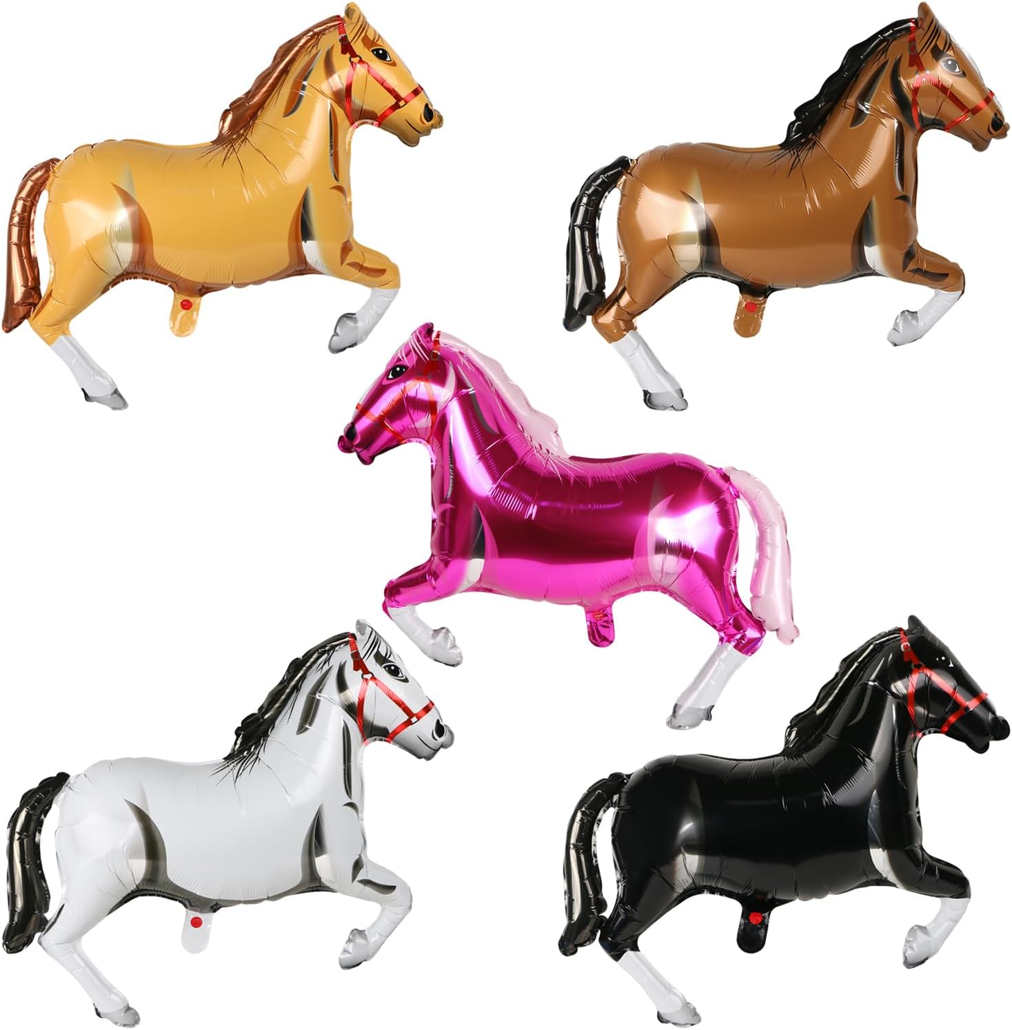 Horse Foil Balloon Western Cow - Kids Toys Horse incelemesi ve fiyatı
