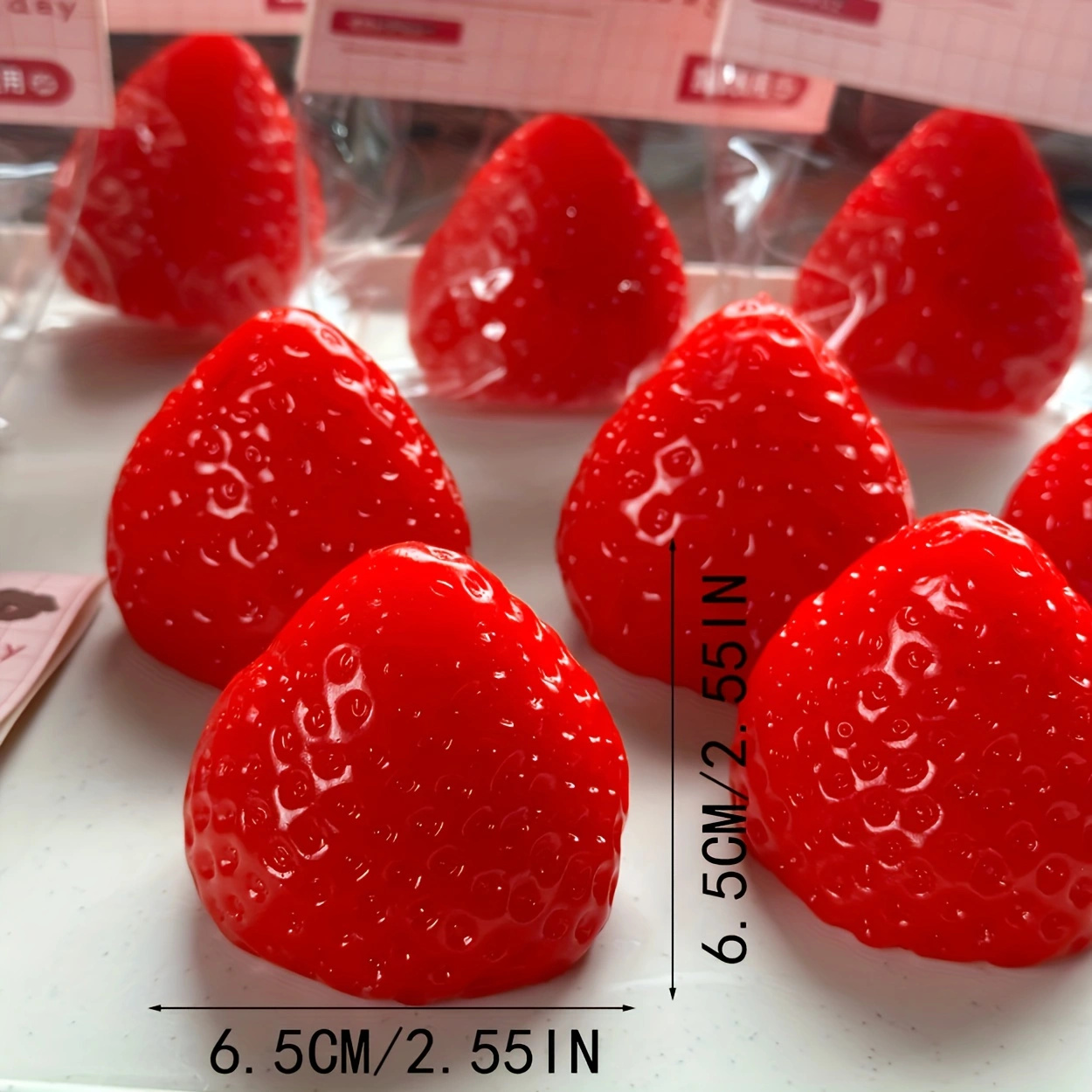 1Pc Squishy Big Strawberry Squ - Kids Toys Entertainer incelemesi ve fiyatı