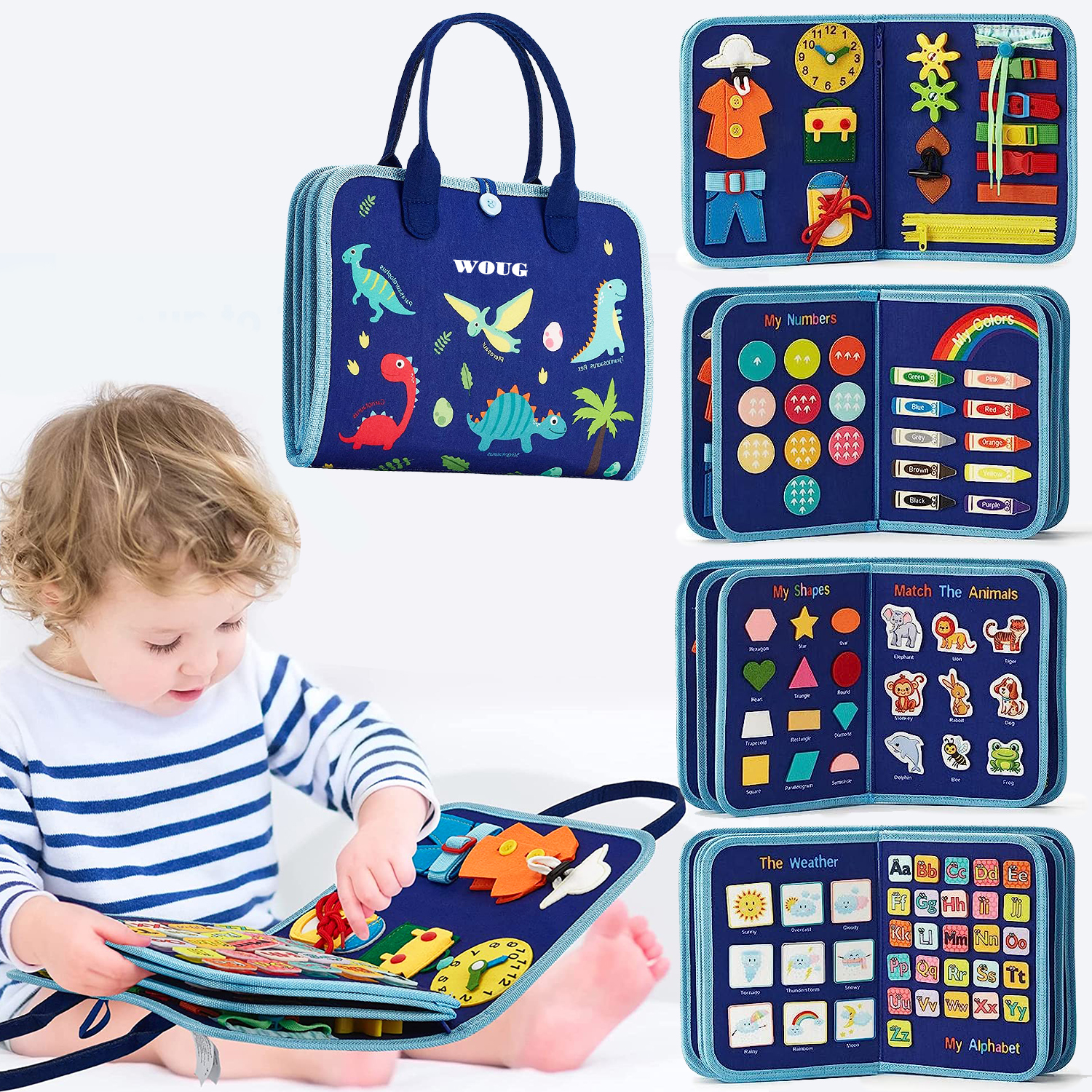 Montessori Toys Busy Board Tod - Kids Toys 2 Year Old incelemesi ve fiyatı