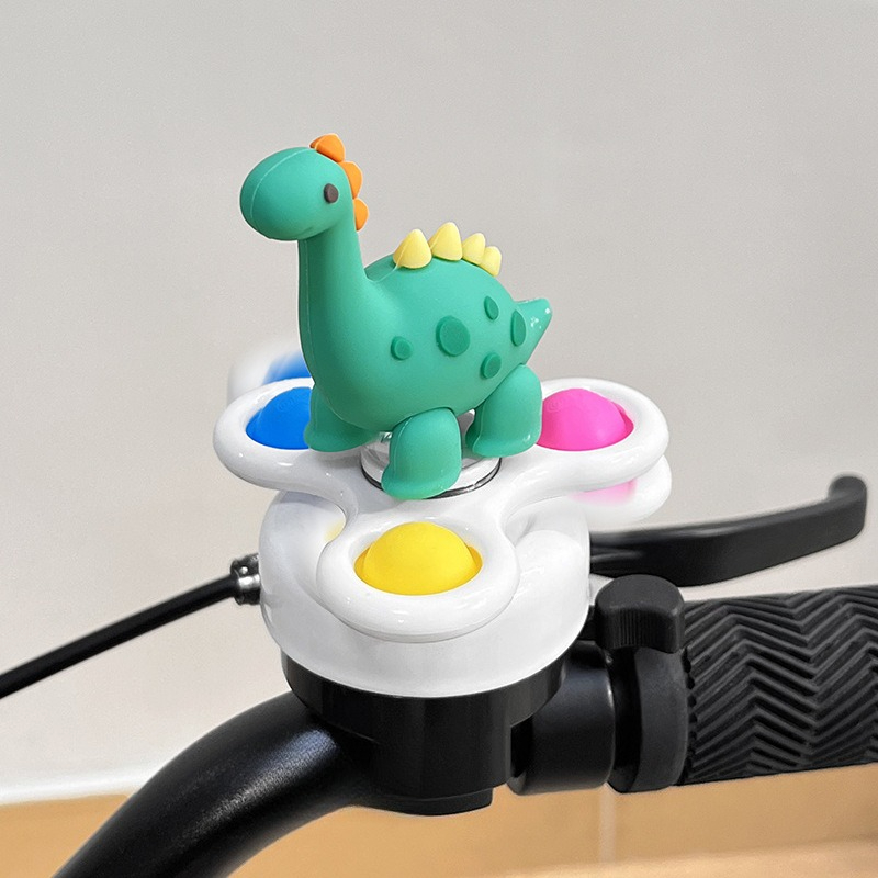 Cute Dinosaur Bicycle Bell wit - Kids Toys Scooter incelemesi ve fiyatı