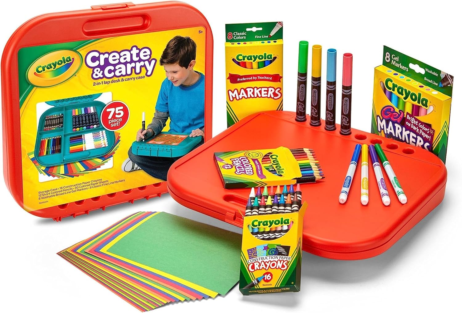 Travel Art Set for Kids 75pcs, - Crayola Art Supply incelemesi ve fiyatı