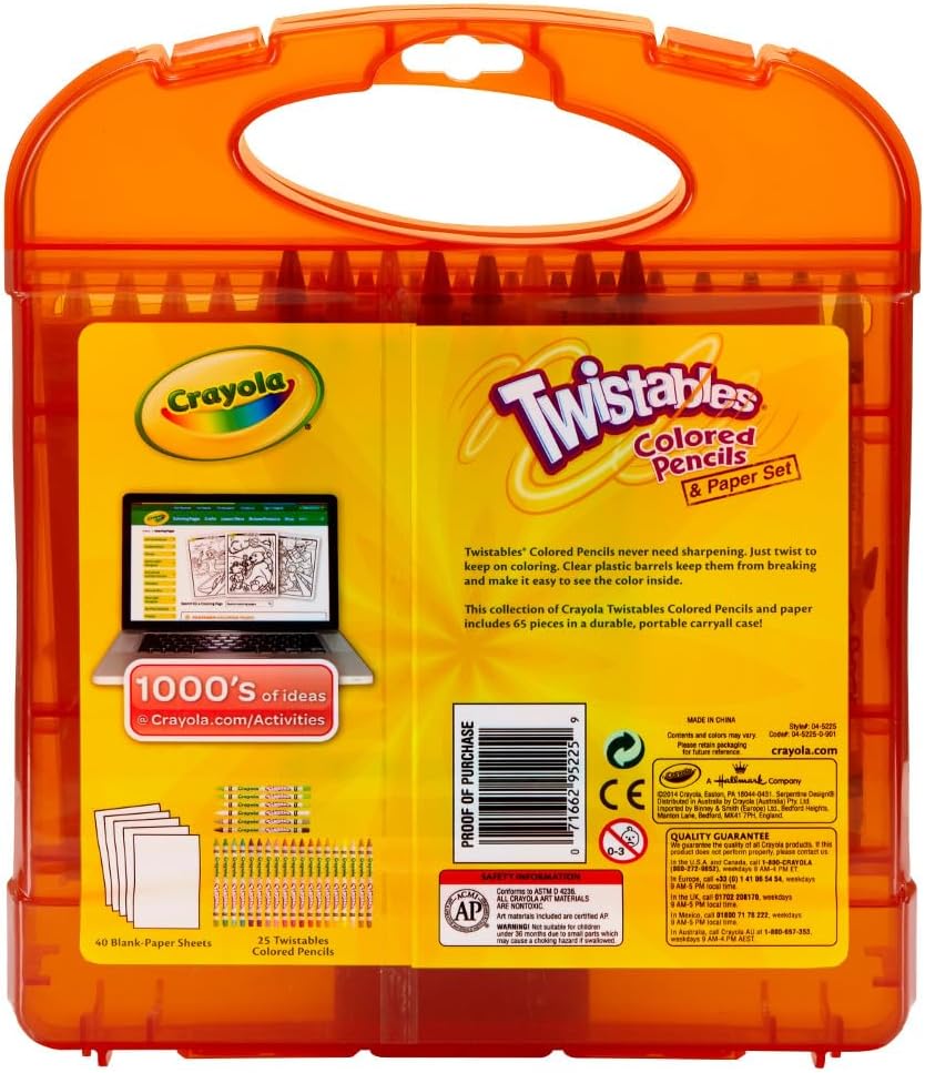 Crayola Twistables Colored Pen - Crayola Art Supply incelemesi ve fiyatı