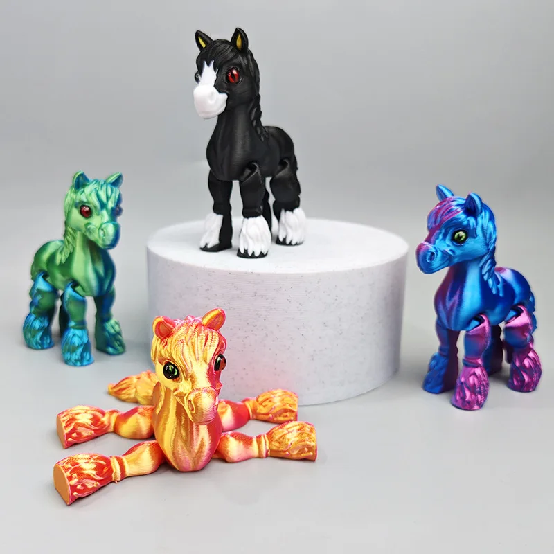 3D Printed Multi-joint Movable - Kids Toys Horse incelemesi ve fiyatı