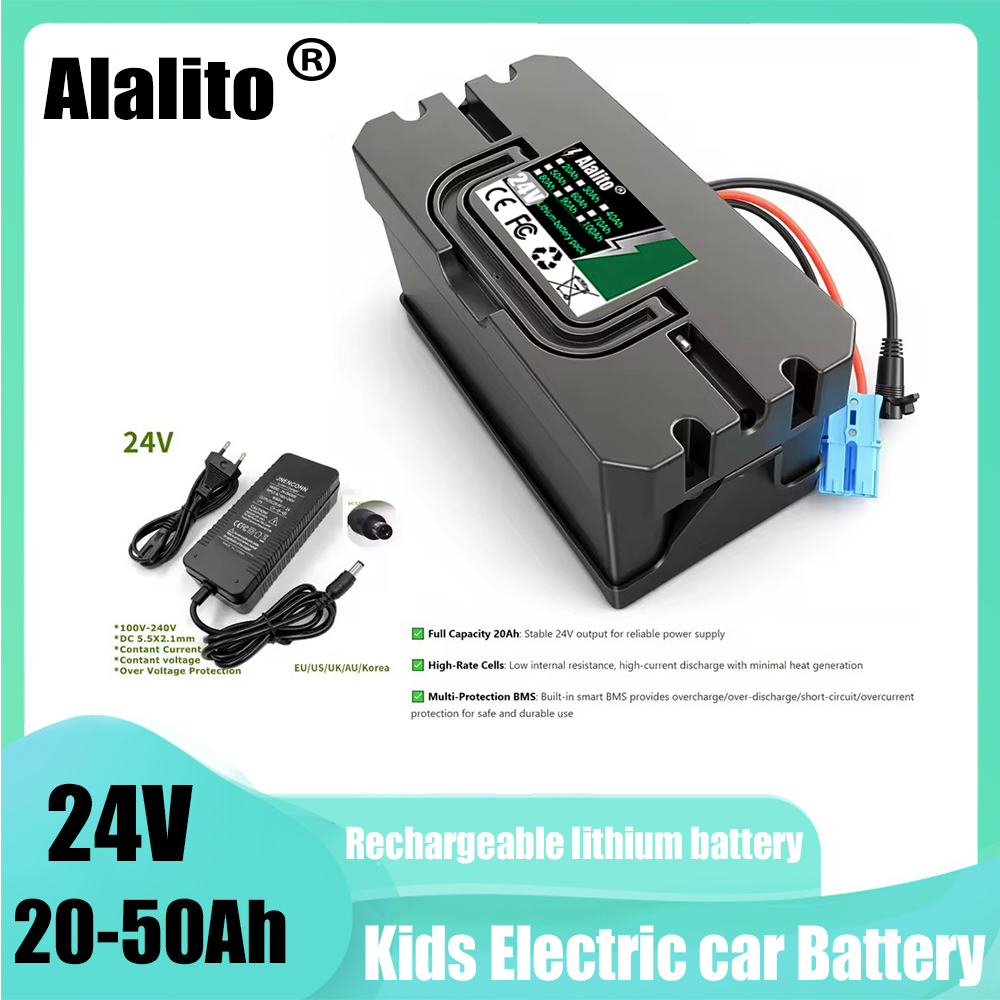 24V 50Ah Rechargeable lithium  - Kids Toys Scooter incelemesi ve fiyatı