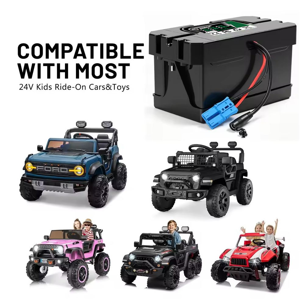 24V 50Ah Rechargeable lithium  - Kids Toys Scooter incelemesi ve fiyatı