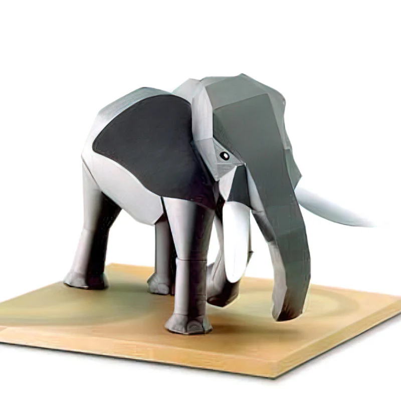 African Elephant Origami Art M - Kids Toys Elephant incelemesi ve fiyatı