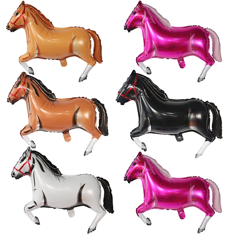 Large Horse Foil Balloons Happ - Kids Toys Horse incelemesi ve fiyatı