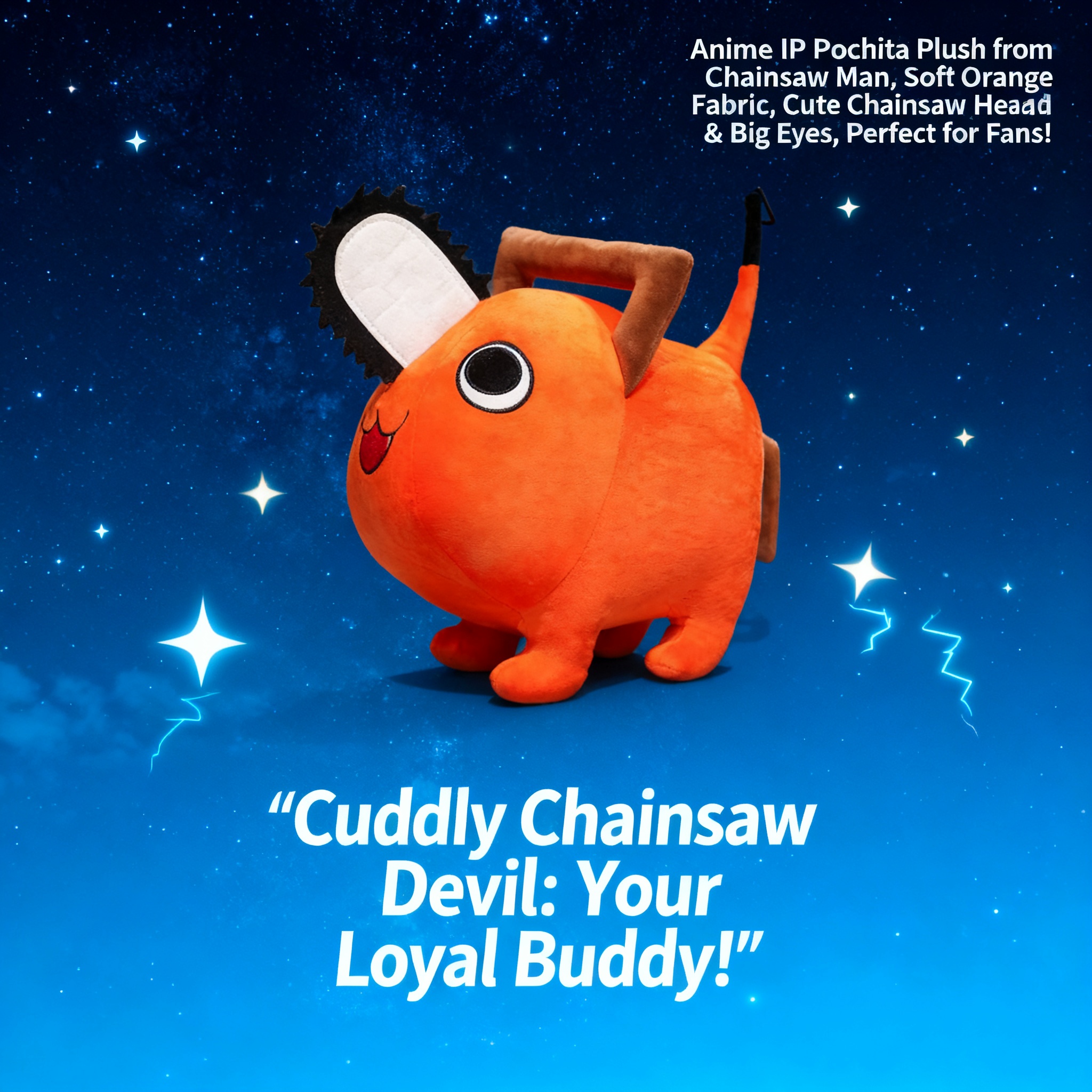 Chainsaw Man Plush Doll Pochit - Kids Toys Idea incelemesi ve fiyatı