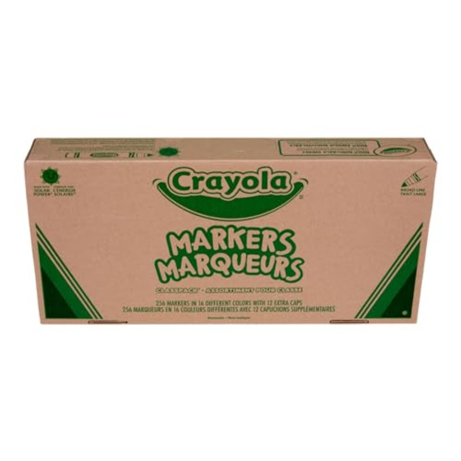 Crayola Broad Line Markers Cla - Crayola Art Supply incelemesi ve fiyatı
