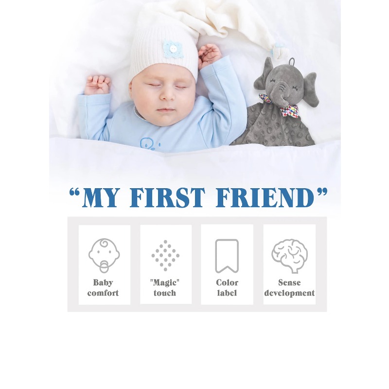 Elephant Baby Comforter Blanke - Kids Toys Elephant incelemesi ve fiyatı