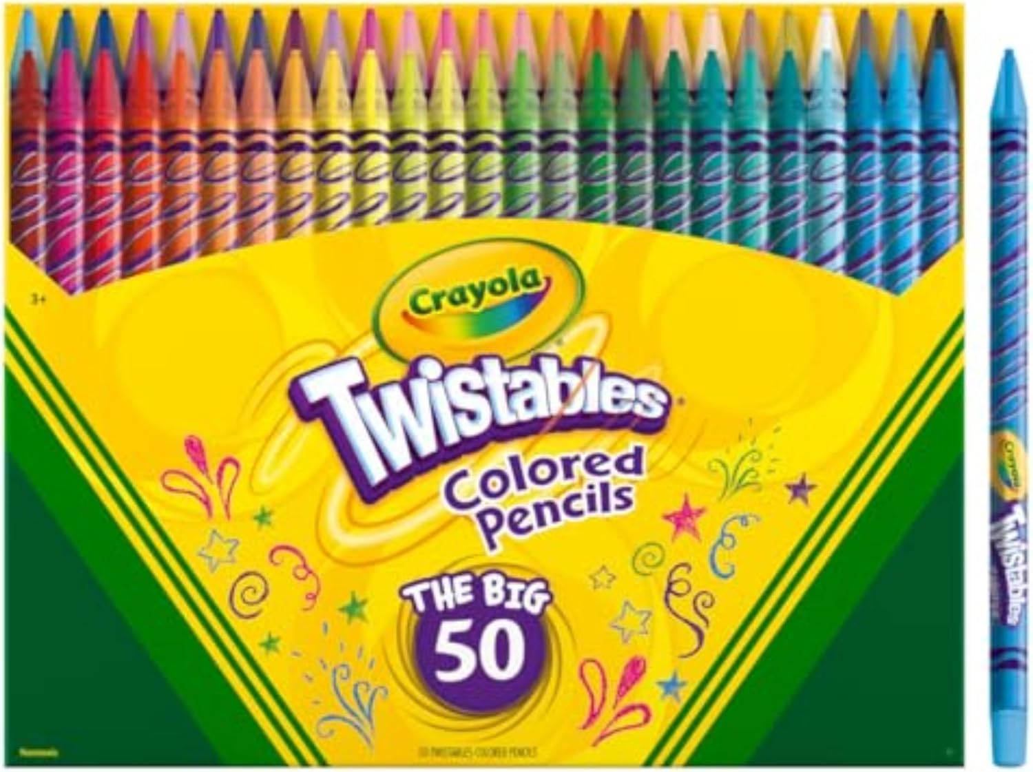 No Sharpen Colored Pencils for - Crayola Art Supply incelemesi ve fiyatı