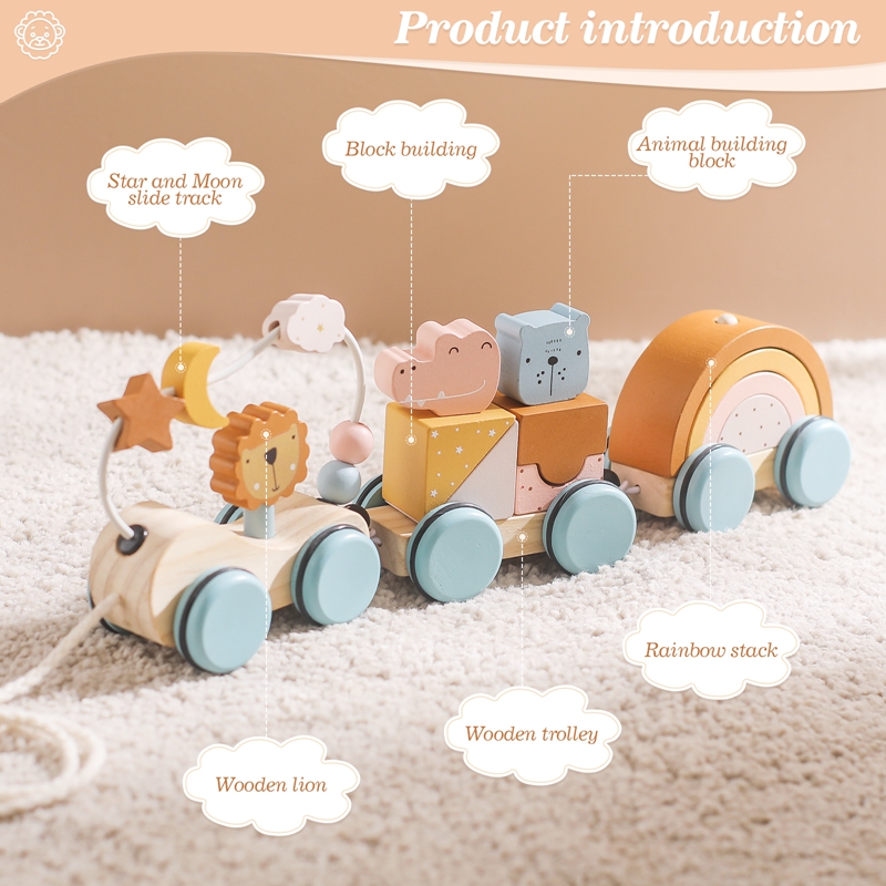 Wooden Montessori Toys Animal  - Kids Toys 2 Year Old incelemesi ve fiyatı