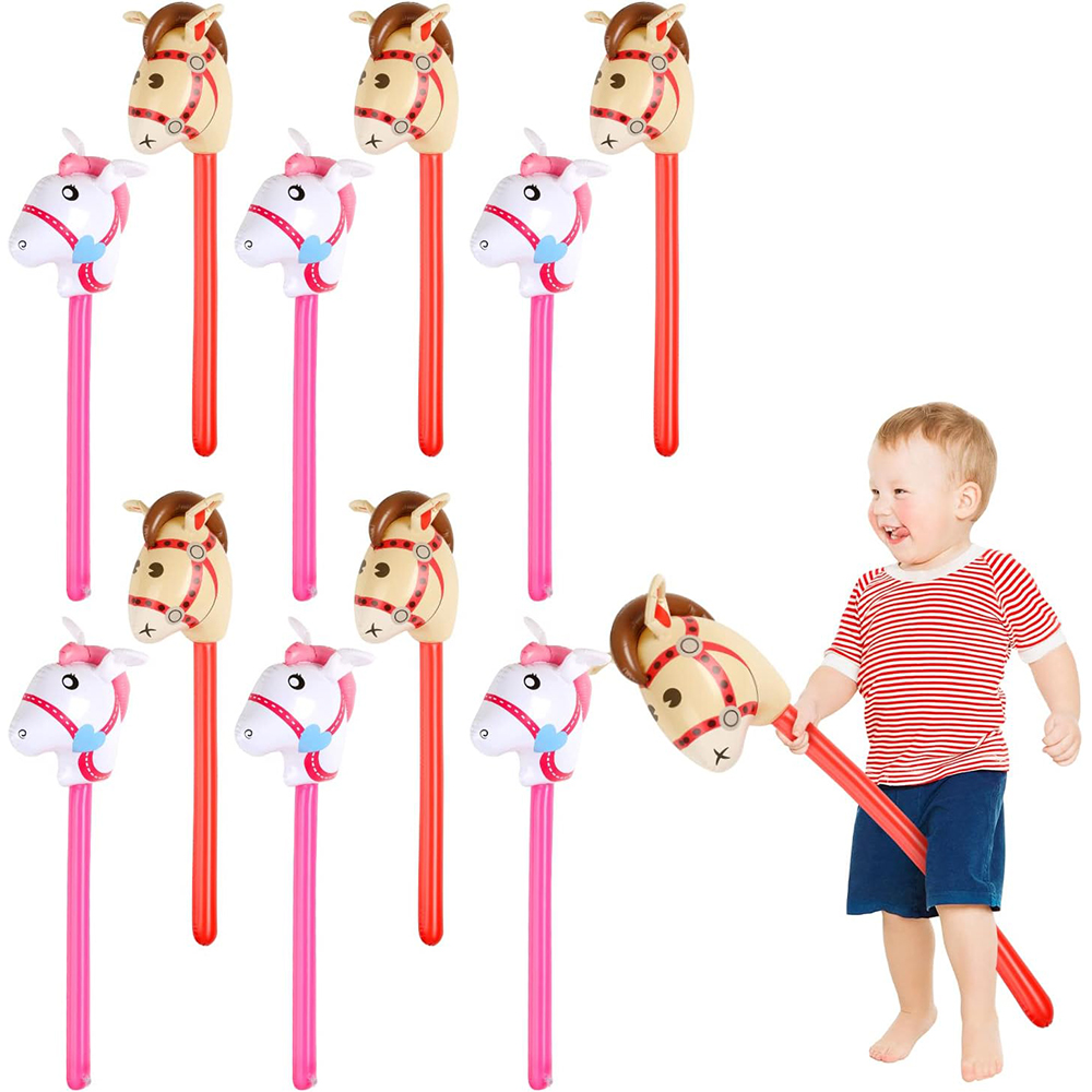 2Pcs Horse Head Stick Balloon  - Kids Toys Horse incelemesi ve fiyatı