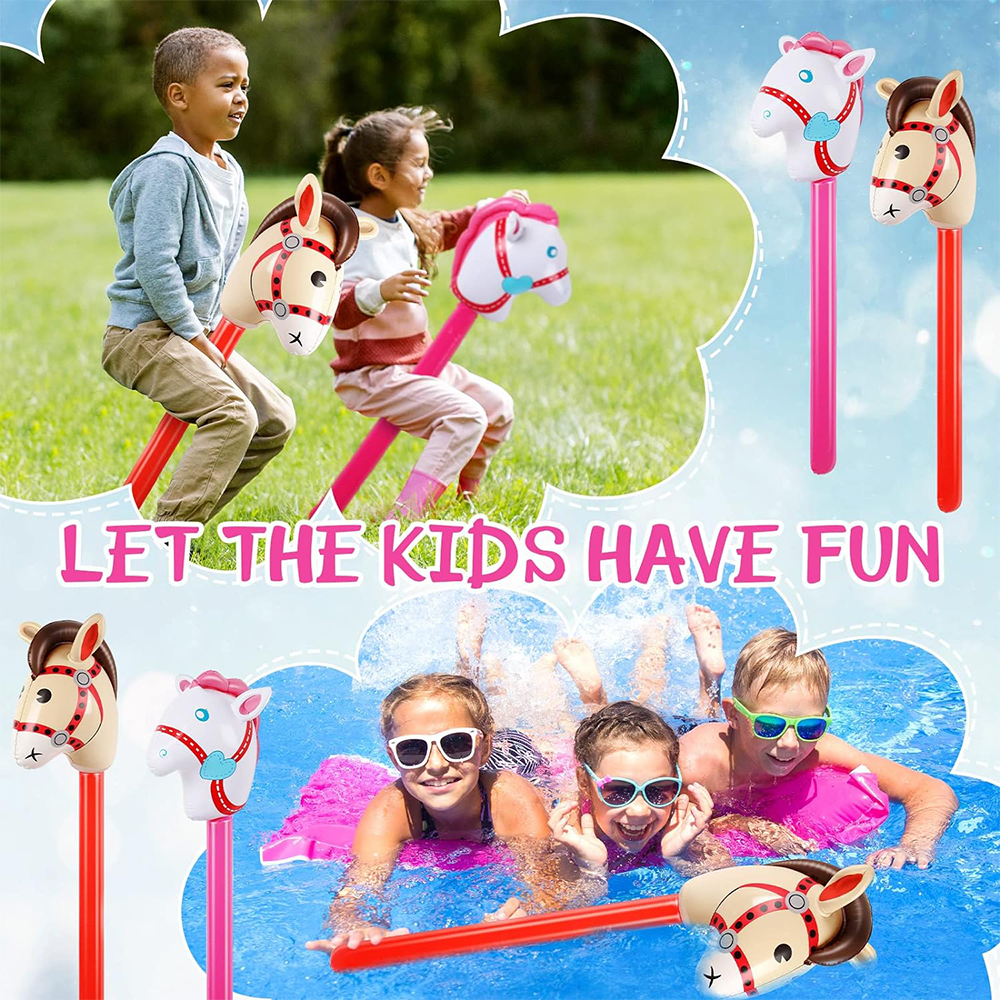 2Pcs Horse Head Stick Balloon  - Kids Toys Horse incelemesi ve fiyatı