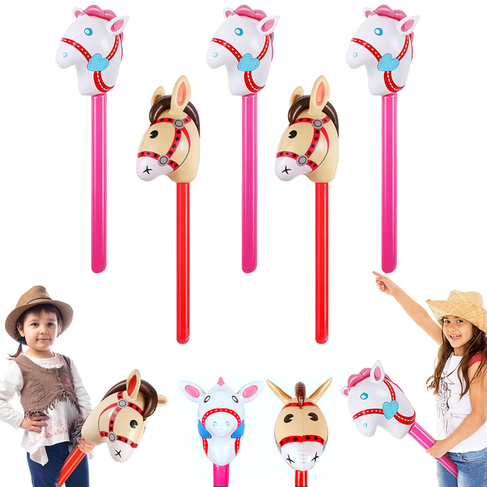 2Pcs Horse Head Stick Balloon  - Kids Toys Horse incelemesi ve fiyatı
