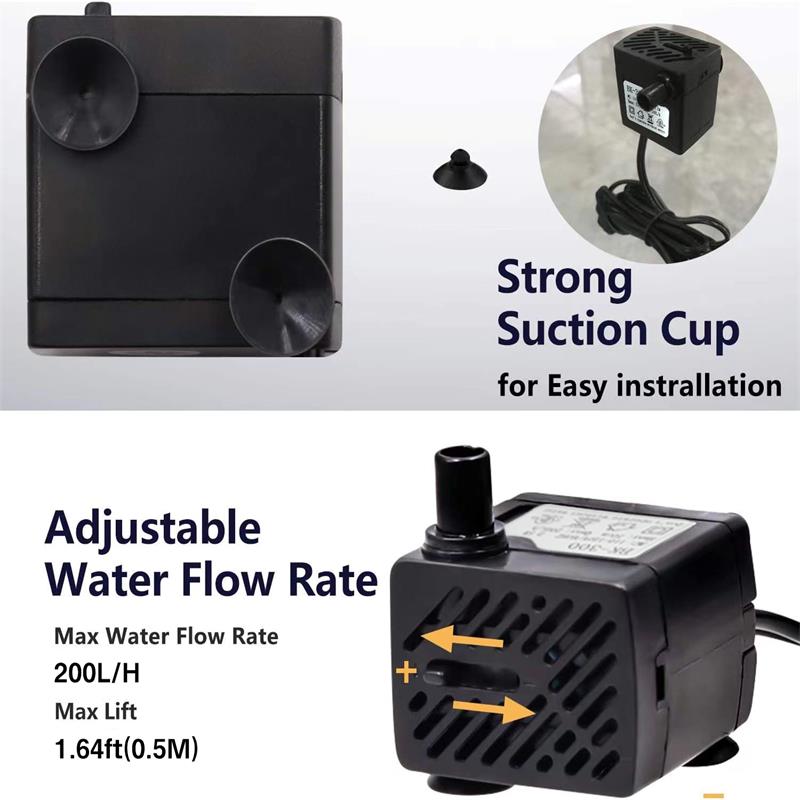 Mini Fish Tank Water Pump Easy - Bubble Machine Outdoor incelemesi ve fiyatı