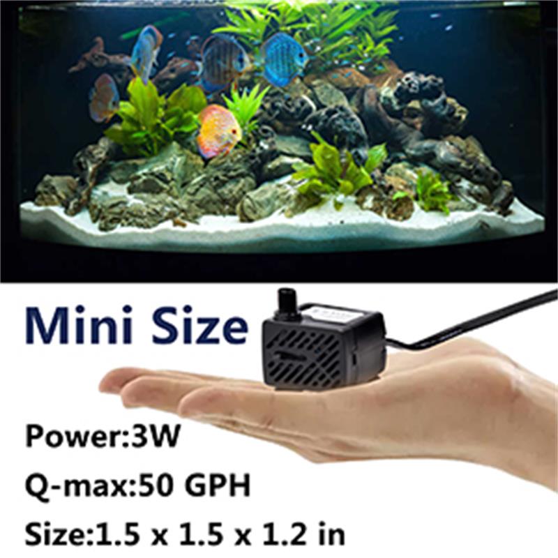 Mini Fish Tank Water Pump Easy - Bubble Machine Outdoor incelemesi ve fiyatı