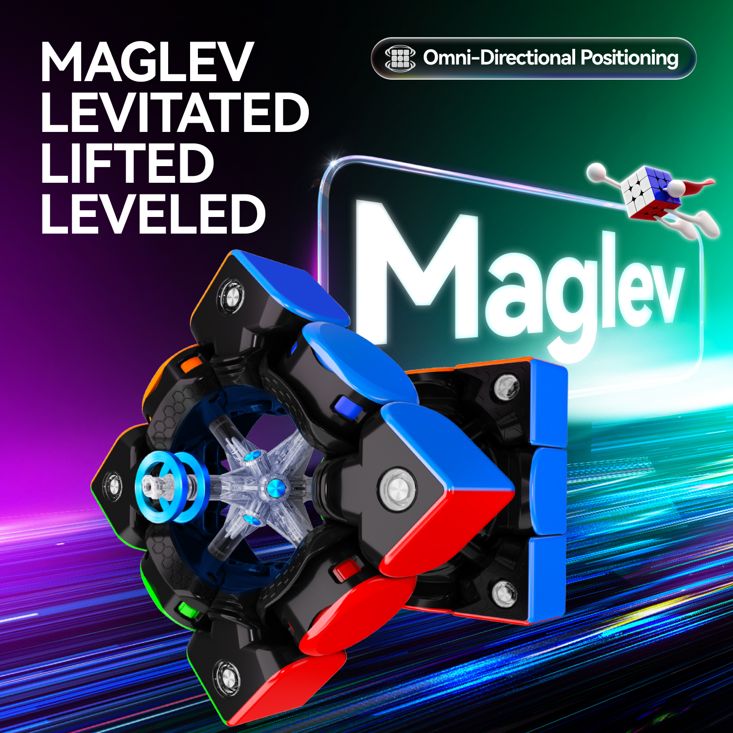 [JudyCube] GAN V100 Maglev UV  - Kids Toys Horse incelemesi ve fiyatı