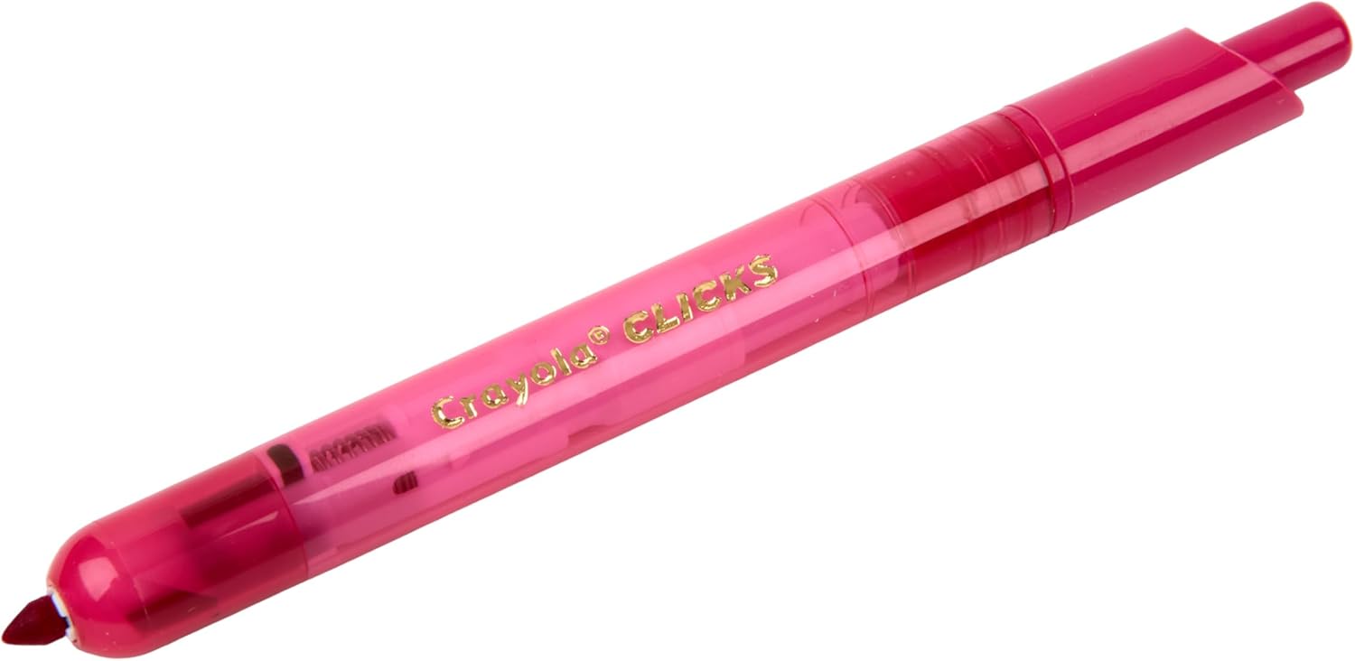 Crayola Clicks Retractable Tip - Crayola Art Supply incelemesi ve fiyatı