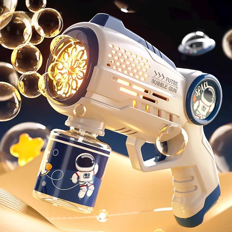 Electric Space Soap Bubble Gun - Bubble Machine Outdoor incelemesi ve fiyatı