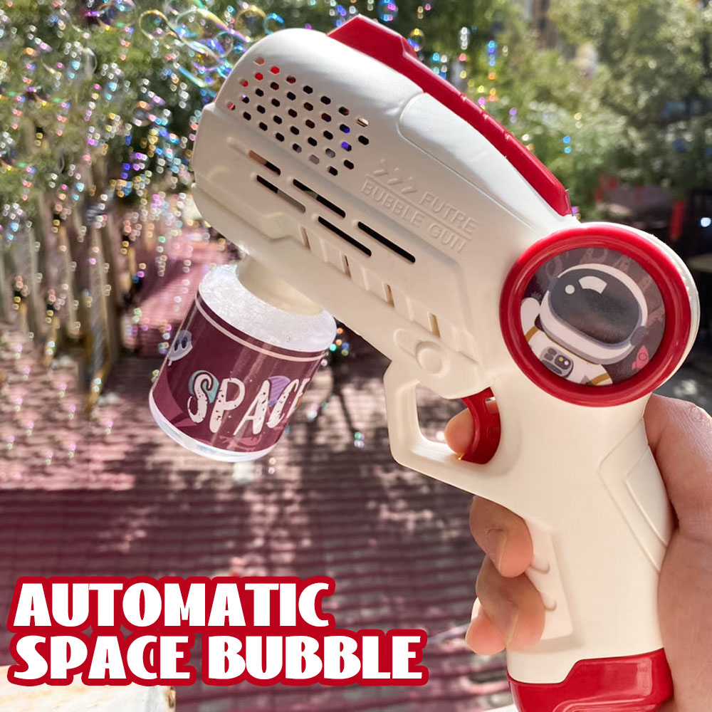 Electric Space Soap Bubble Gun - Bubble Machine Outdoor incelemesi ve fiyatı