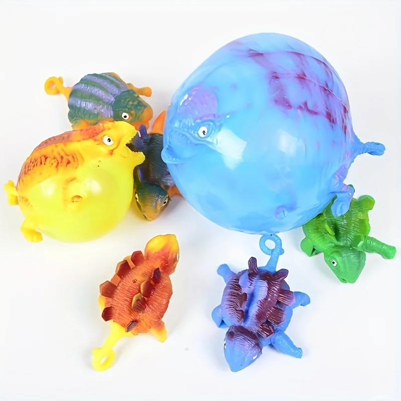 1PC Inflatable Dinosaur Bouncy - Kids Toys And Games incelemesi ve fiyatı