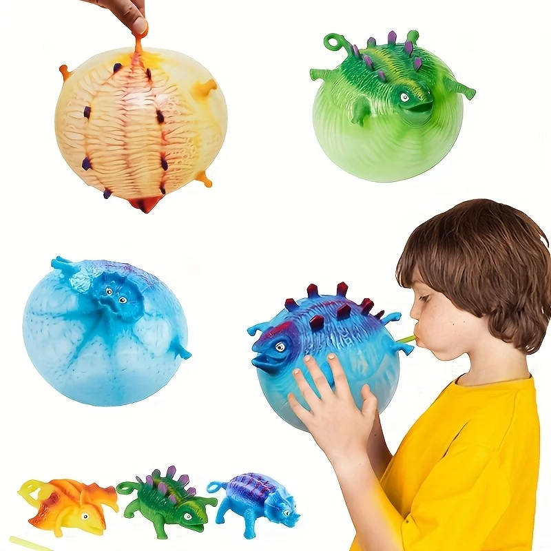1PC Inflatable Dinosaur Bouncy - Kids Toys And Games incelemesi ve fiyatı