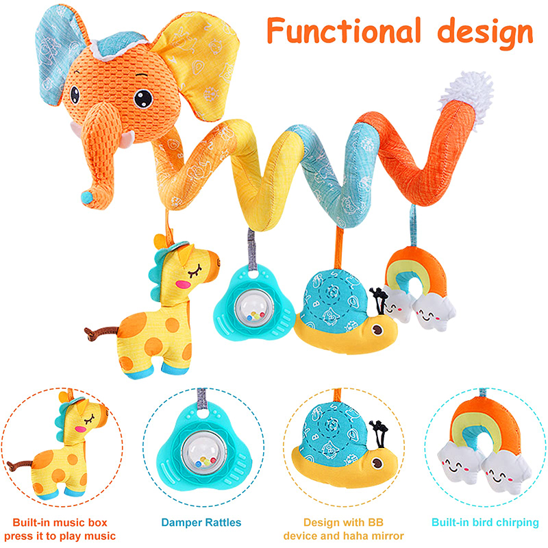 Car Seat Toys Infant Color Ele - Kids Toys Elephant incelemesi ve fiyatı