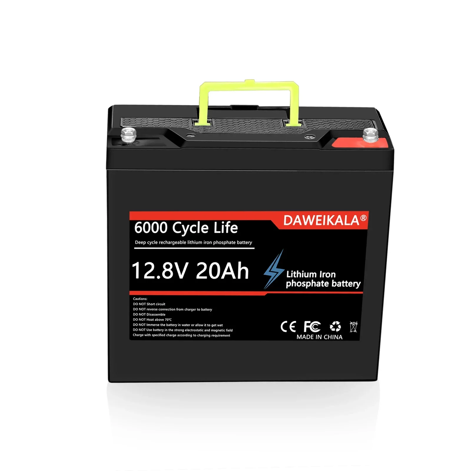 12V 20Ah Battery LiFePO4 DeepC - Kids Toys Scooter incelemesi ve fiyatı