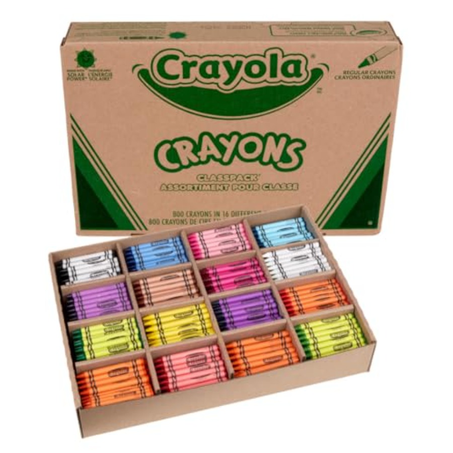 Crayola Bulk Crayon Classpack  - Crayola Art Supply incelemesi ve fiyatı